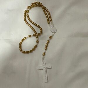Rosary Bead Necklace ❤️